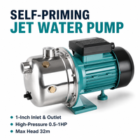 Pompe à eau électrique auto-amorçante monophasée pour eau potable, moteur silencieux, surpresseur domestique