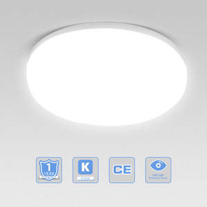 Moderno Ultra-sottile impermeabile LED plafoniera semplice da interni <span class=keywords><strong>UFO</strong></span> Design 40W 60W 100W 200W LED plafoniera solare - Product Image 6