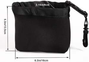 Nouveau nettoyeur de clubs de golf en néoprène, sac de nettoyage multifonctionnel pour balles de golf, pochette portable pour nettoyer les clubs de golf et les balles, nettoyage - Product Image 3