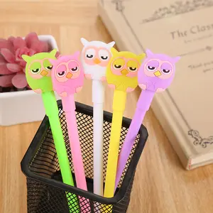 Uil Cartoon Gel Pen Creatieve Kawaii Kantoorbenodigdheden Gel Inkt Pen Student Briefpapier