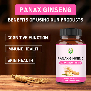 Good Quality Natural Panax Ginseng Capsules Contains Ginseng With Ginkgo Increase Energy Levels Adult Diatery <b>Supplement</b> - Product Image 4