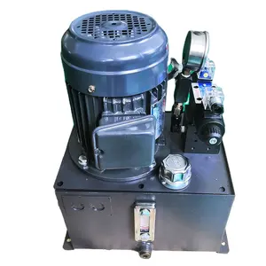 High Quality Vertical Hydraulic Station High-Pressure Hydraulic Power Pack AC220V/380V/460V New Condition With Valves