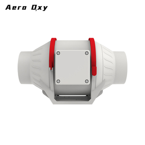<span class=keywords><strong>Ventilador</strong></span> de conducto eléctrico de flujo mixto en línea de 4 pulgadas DF100W con motor EC, rodamientos de bolas y aspas de plástico, soporte OEM/ODM - Product Image 2