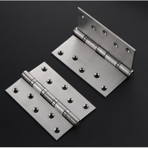Bisagras de acero inoxidable Rideley de 5 pulgadas, 6 orificios, giro de 180 grados para puertas de madera y hierro - Product Image 5