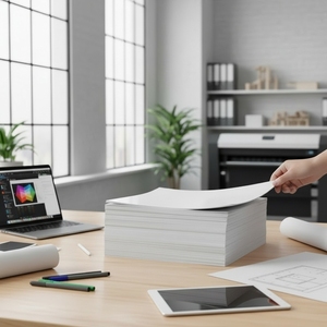 Papier cartonné couché mat C2S de qualité supérieure, prix d'usine, vente en gros, 80 à 300 g/m² - Product Image 1