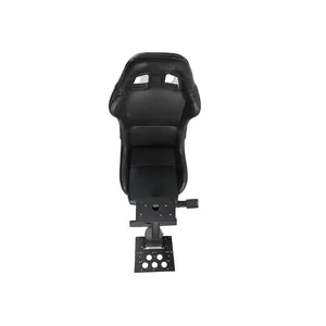 Dobrável titular estande volante logitech g920 com engrenagem shifter simples assento de corrida simulador