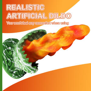 Xise - Dildo Gigante de Dragón Malvado, Pene de Silicona, Juguete Sexual para Adultos, Fantasía Femenina, Juguetes Realistas y Suaves para Mujeres, Juegos, Moldes OEM - Product Image 4