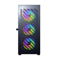 Gabinete de PC con Vidrio Templado para Configuración de Gaming Completa con PC