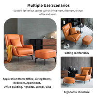 Nouvelle Arrivée : Canapé de Bureau en Cuir Confortable, Fauteuil Moderne, Canapé de Direction, Mobilier de Bureau Individuel, Canapé d'Attente