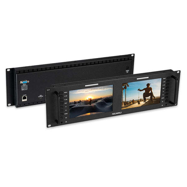 For D71 Plus 7" 3RU IPS 1920x1200 Broadcast 3RU HDMI SDI Rack Mount Monitor With Waveform and LUT