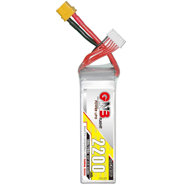 GaoNeng GNB 6S LiPo Battery XT60 2200mAh 100C/200C 22.2V 6S1P High Discharge RC Air Drone