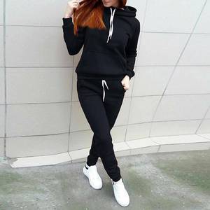 Women's Tracksuit Sets Sweat <b>Suits</b> Sweat Shirt With Custom Brand and <b>Jogging</b> Sweat Pants Sports <b>Suit</b> Winter Custom <b>Ladies</b> Sets - Product Image 2