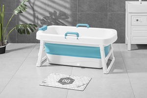 <span class=keywords><strong>Baignoire</strong></span> pour adultes <span class=keywords><strong>pliable</strong></span> et portable à la mode <span class=keywords><strong>mobile</strong></span> personnalisée en gros en plastique durable - Product Image 5