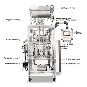 Machine d'emballage multi-voies automatique pour sachets de liquides (ketchup, miel) - Product Image 2