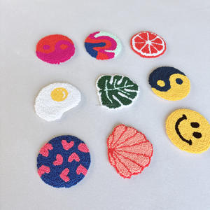 Venta al por mayor <span class=keywords><strong>Idea</strong></span> de regalo Punch Needle Coaster Taza hecha a mano Alfombra Posavasos - Product Image 4