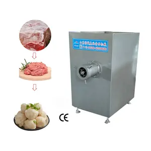 Commercial Sausage Making Machine Fish Mutton Meat Mincer Mincing Grinding Electric Meat Grinder Machine