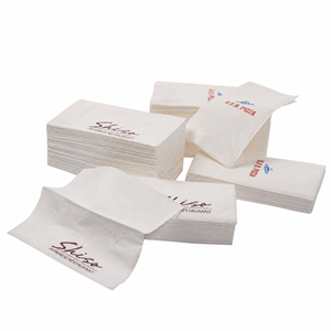 Serviettes en papier imprimées écologiques, style sac, 2 plis, 4 volets, à thème pour fêtes - Product Image 4