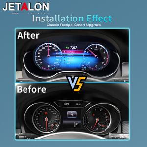 Écran LCD de tableau de bord 12,3 pouces pour Mercedes Benz Classe A, Classe GLA, CLA W176 X156, mise à niveau du compteur de vitesse, instrumentation intelligente - Product Image 5