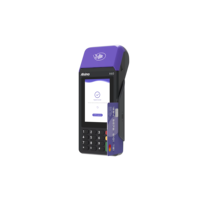Terminal de paiement 4G avec lecteur de carte intelligente sans contact NFC pour paiement mobile et en comptant