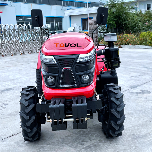 40HP 4WD Eco-Friendly Mini Compact Farm Tractor with Weichai Engine Gearbox & Bearing for Orchard Garden Greenhouse Work