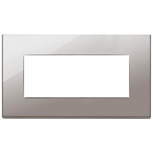 Black Chrome <b>Door</b> <b>Plate</b> 16.5x9.5x1.4 Cm For Interior Use - Product Image 1