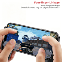 Manette de jeu mobile S01, joystick, contrôleur de déclenchement pour téléphones IOS/Android, sans marque