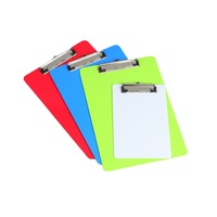 Porte-documents A4 en PP durable, personnalisable, couleurs assorties, bloc-notes d'écriture, porte-fiches d'infirmière, porte-menu, presse-papiers