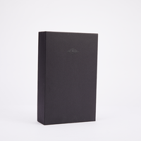 Boîte cadeau rigide en papier avec couvercle et base, taille personnalisée, pour emballage promotionnel d'entreprise, vente en gros, haute qualité