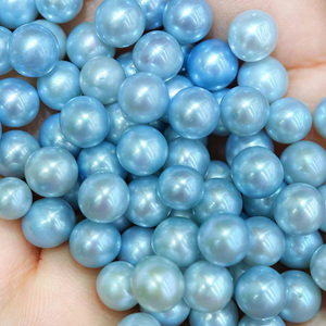 ไข่มุกน้ำจืดธรรมชาติย้อมสีทรงกลมขนาด 6 มม. ถึง 7 มม. หลากสีสันจาก Muses Jewels ลดราคาพิเศษสำหรับทำเครื่องประดับ - Product Image 1