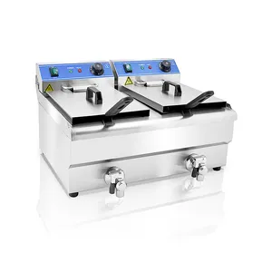 Hot selling commercial & home use SUS electric deep fries equipment for cooking chicken/chips/potato