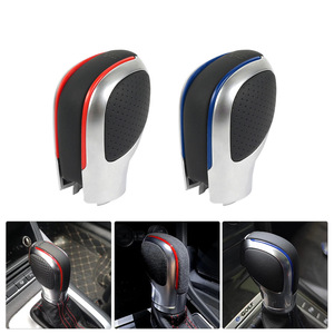 RASTP-puño de palanca de cambios de coche, cubierta decorativa de cuero para Volkswagen Golf 6 7 R GTI Passat Jetta MK6, diseño ergonómico - Product Image 3