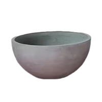Usine chinoise du Guangdong produit des moules préformes en verre en forme de grand bol pour un usage domestique