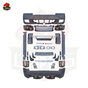 Nuevo diseño G estilo Kit de carrocería para Land Rover Range Rover <span class=keywords><strong>Vogue</strong></span> <span class=keywords><strong>2005</strong></span> a 2012 actualización con parachoques de coche falda lateral faro luz trasera - Product Image 6