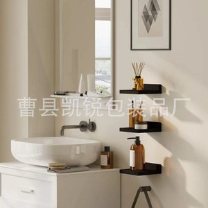 <b>Wall</b> <b>Mounted</b> Single Panel Decorative <b>Shelf</b> Rectangle Durable Storage Rack For Study Bedroom Children Room - Product Image 3