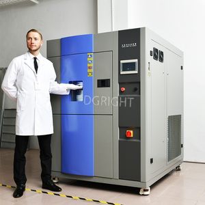 उच्च परिशुद्धता इलेक्ट्रॉनिक थर्मल शॉक परीक्षण कक्ष के लिए प्रयोगशाला ऑटो तापमान संक्रमण प्रभाव प्रतिरोध लंबे जीवनकाल जीवनकाल - Product Image 3