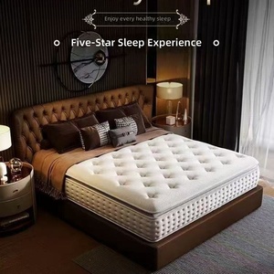 <span class=keywords><strong>Materasso</strong></span> a <span class=keywords><strong>molle</strong></span> <span class=keywords><strong>insacchettate</strong></span> in lattice memory foam arrotolabile per hotel a cinque stelle, spessore 300 mm, <span class=keywords><strong>con</strong></span> rivestimento in tessuto jacquard, per uso in camera da letto - Product Image 2