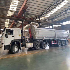 Semirremolque Volquete de 3 Ejes de Diseño Superior, Semirremolque Volquete de 60 Toneladas para Transporte de Construcción en África - Product Image 5