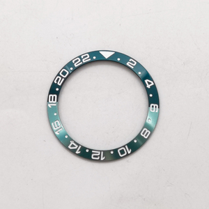 Bisel de Cerámica y Aluminio para Reloj Automático de 40 mm, Compatible con Insertos de 38 mm, Piezas de Relojería, Estilo SUB <span class=keywords><strong>GMT</strong></span>, Gran Venta - Product Image 6
