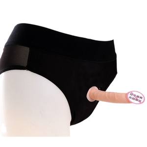 Aksesori Masturbasi Wanita <span class=keywords><strong>Harness</strong></span> Silikon Sederhana Dildo Simulasi Kulit Asli Pakaian Dalam Sabuk <span class=keywords><strong>Harness</strong></span> Seks yang Lebih Aman - Product Image 1
