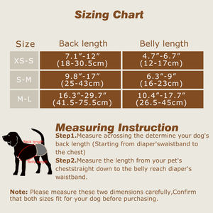 Pañal para perros Tirantes Bandas para el vientre Arnés canino Pañal para perros - Product Image 5