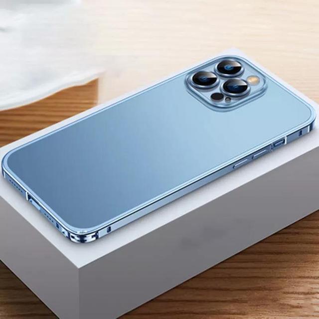 Designer Customized Aluminum Alloy Frosted PC 360 Degree All-round Protection Armor Potassium for IPhone13 Pro Max Bag and Case