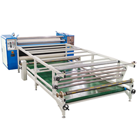 Nouvelle presse à chaud numérique à sublimation 420*1700mm, machine automatique pour tissus, papier, étiquettes, imprimantes, tambour double couche, multi-tension