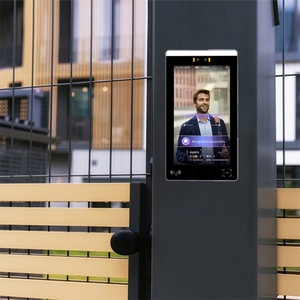 15.6 Inch Customized Biometric Facial Recognition Time Attendance System with QR Punch <b>Card</b> Network <b>Access</b> <b>Control</b> OEM Supported - Product Image 1