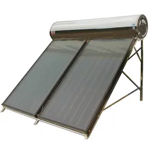 UNIEPU Offre spéciale Panneaux solaires thermiques à pression compacte pour piscine Système de vide 200l Chauffe-eau solaire à panneau plat à vendre