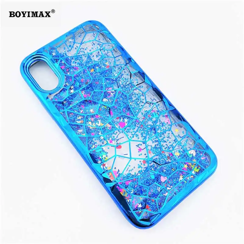 Latest products 2018 quicksand glitter mobile phone cover with printing, bling cell phone case for iPhone 13 pro max