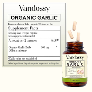 Knoblauch extrakt Kräuter ergänzung unterstützt die Durchblutung funktion Organischer Knoblauch für den Lipid stoffwechsel und die Immun unterstützung - Product Image 4