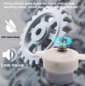 Мотор-редуктор постоянного тока 24 мм, 3-6 В, низкоскоростной, с высоким крутящим моментом, для роботов, вращающихся дисплеев, поделок и рекламных световых коробов - Product Image 2