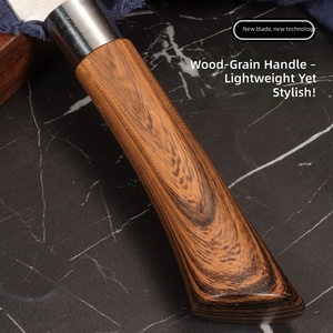 Cuchillo de Cocina Serbio Auténtico Oficial para Cortar Carne y Verduras, Afilado y Duradero, Acero Serie 3Cr, Modelo Retro de Estilo Antiguo T730D - Product Image 4