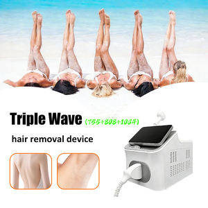 Máquina de Depilación Láser de Diodo de 3 Longitudes de Onda de Alta Potencia para Todo Tipo de <span class=keywords><strong>Piel</strong></span>, Entrega Rápida - Product Image 1