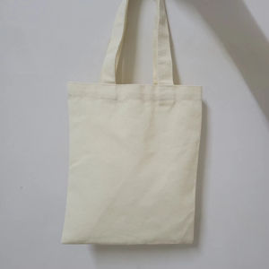 Bolsa de Compras Plegable de Lona de Algodón Orgánico, Reutilizable, Reciclada, Ecológica, Lisa, Grande, Personalizada con Logotipo - Product Image 6